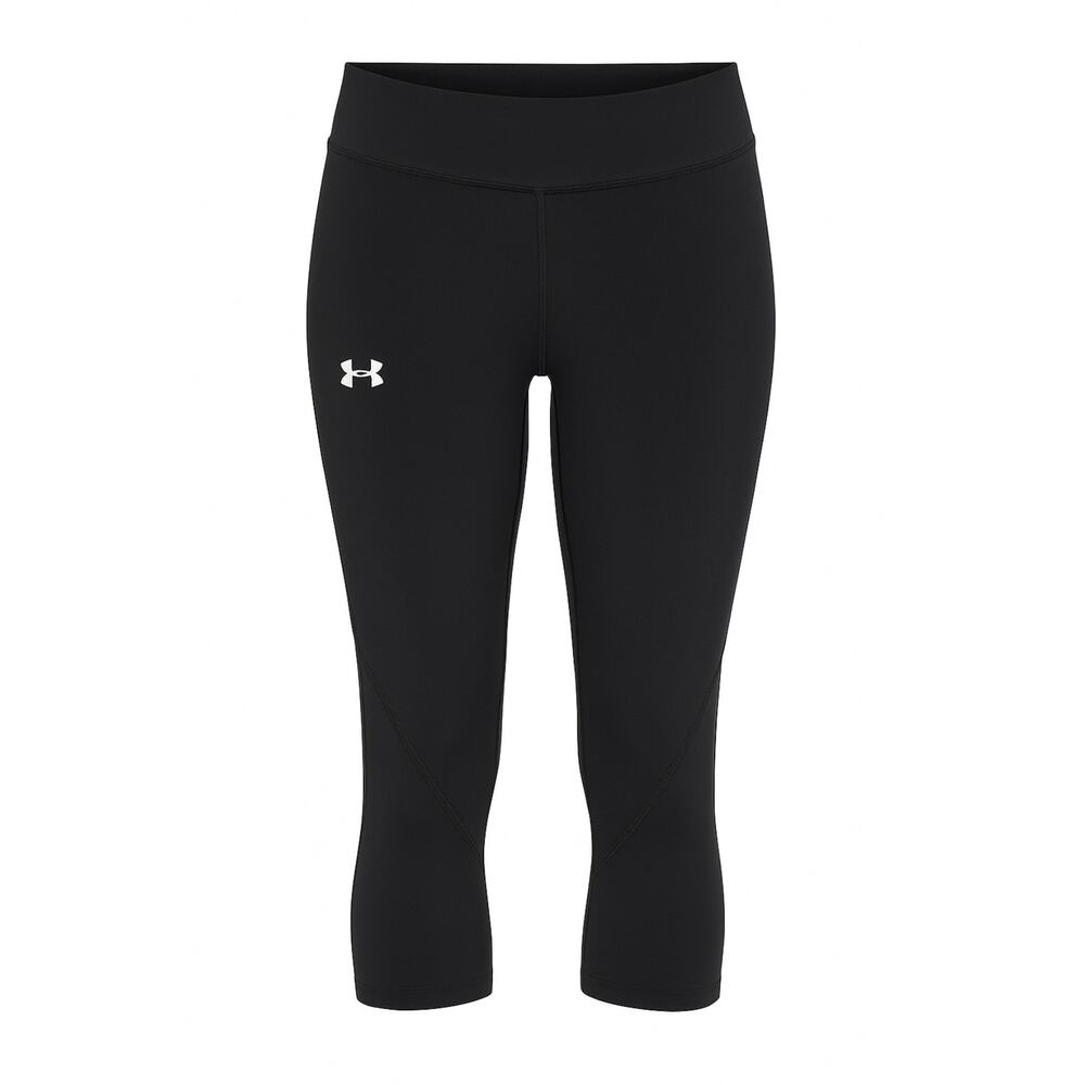 Under Armour HeatGear Black Capri Women’s Athletic Workout Leggings Small